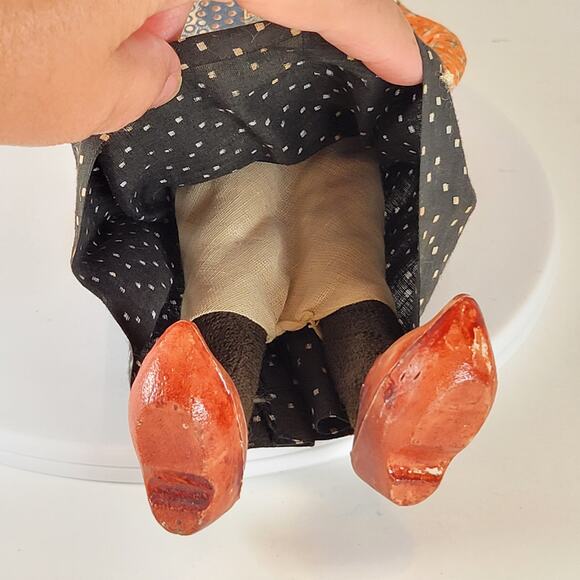 Ravca France Original B.Ravca Normandie 10" Cloth Doll Handmade Fabric Tag - Picture 12 of 16